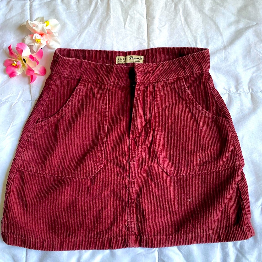 Corduroy Mini Skirt by Primark
